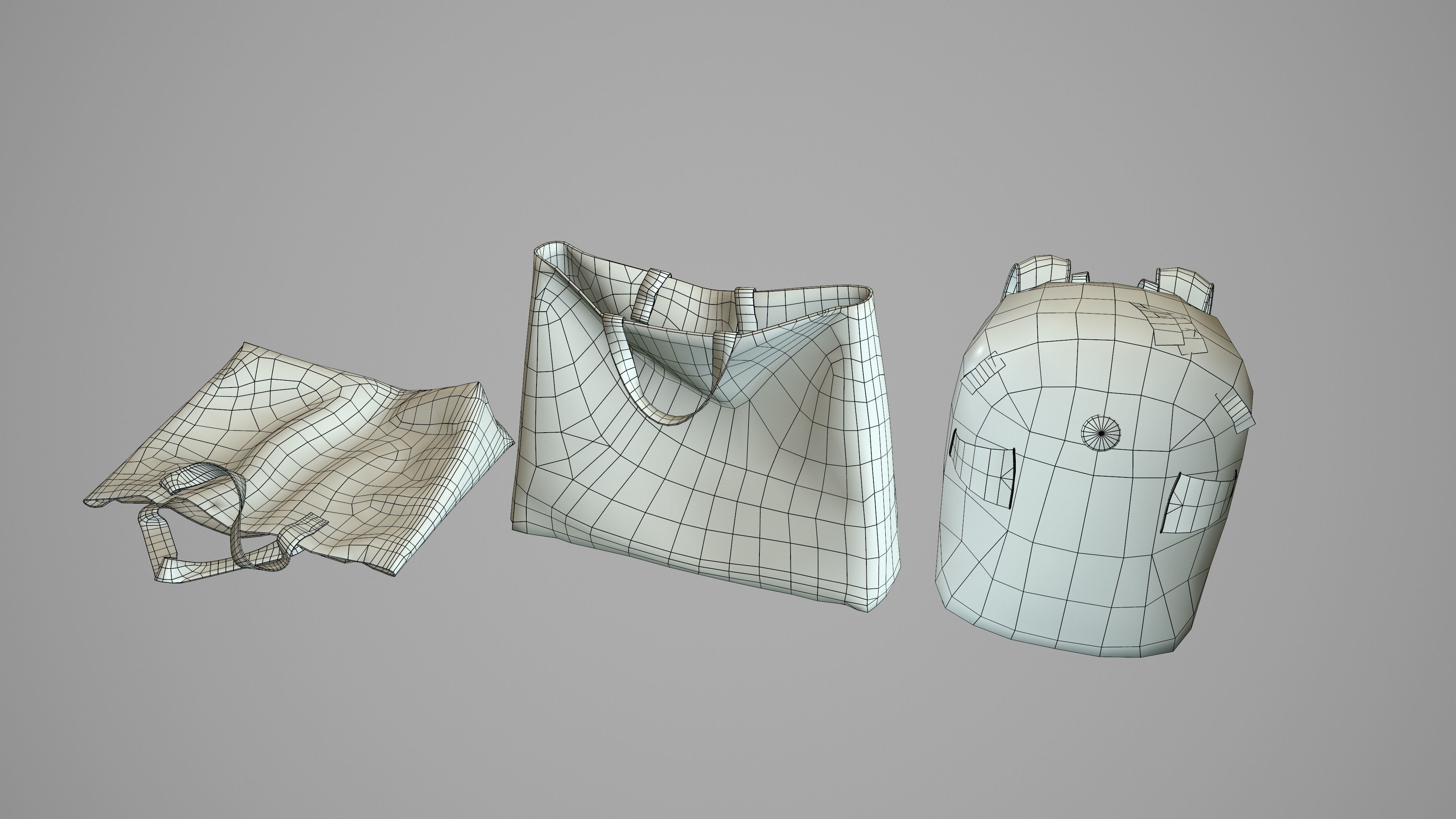 Beach Asset Low-poly 3D model_20