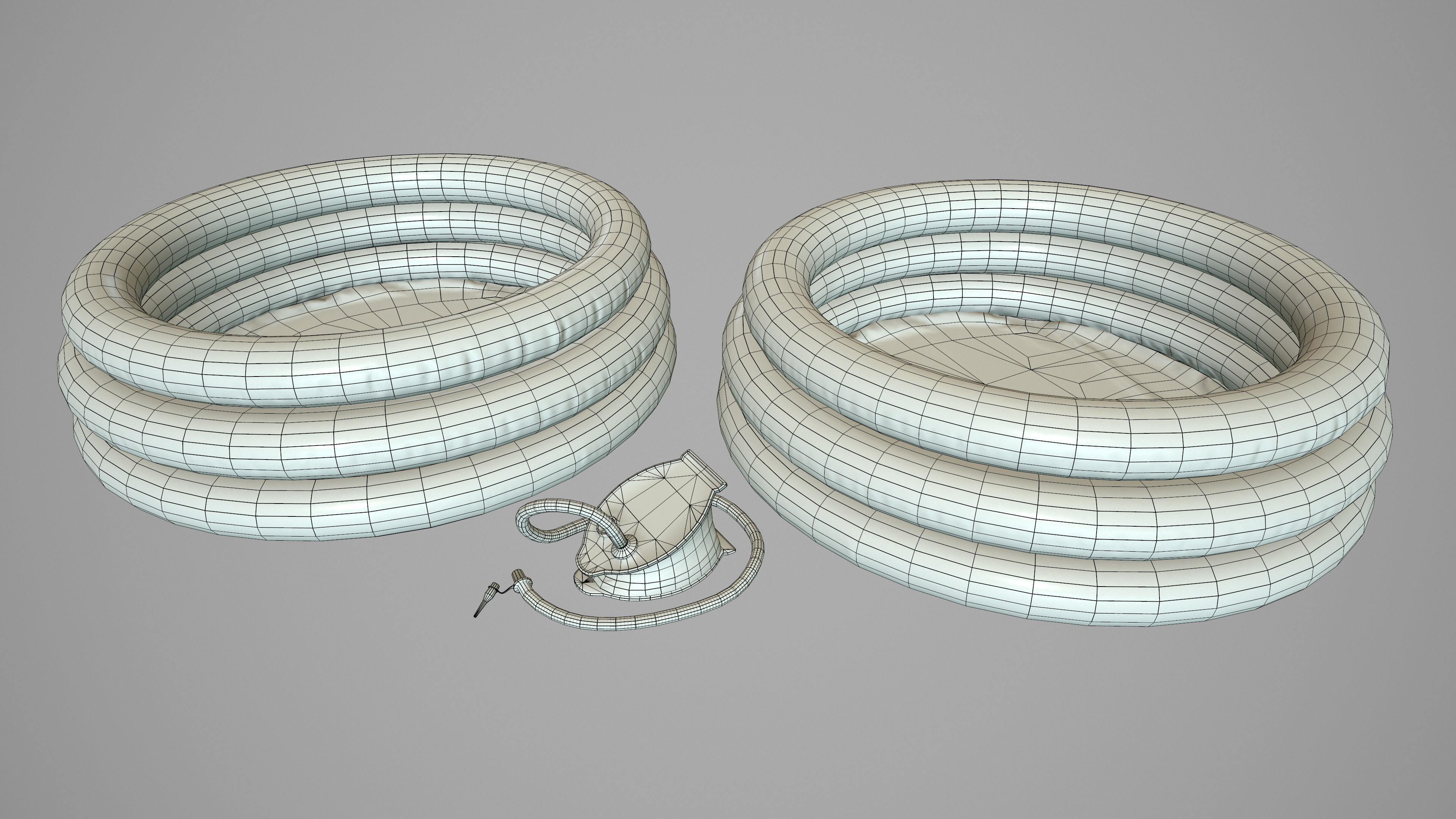 Beach Asset Low-poly 3D model_25