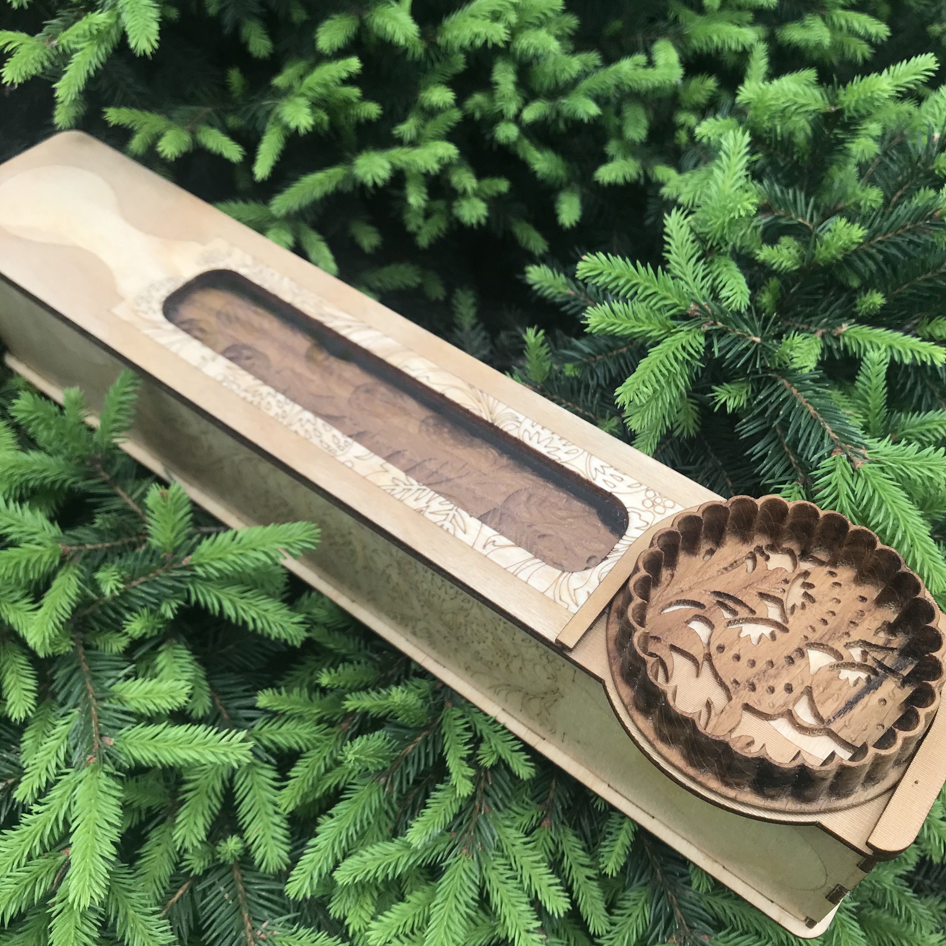 Strawberry Rolling Pin with Cutting Form and Box 3D print model_2