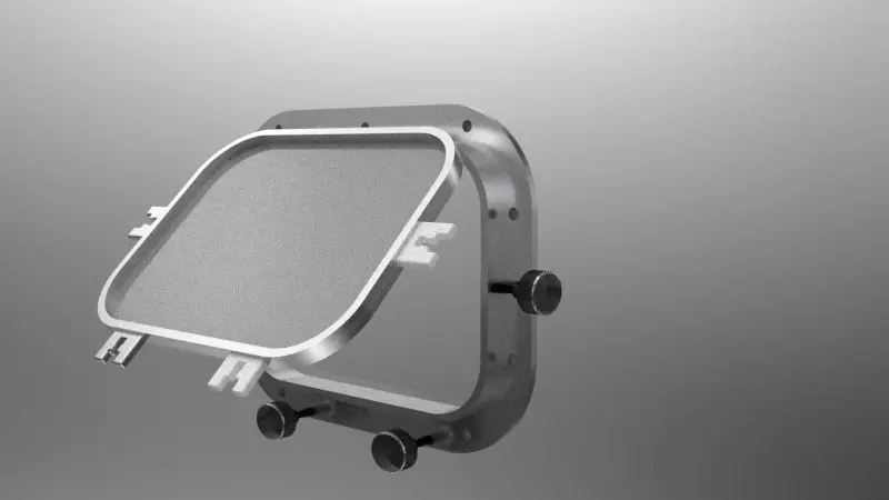 PORTHOLE metal frame for camera 3D model