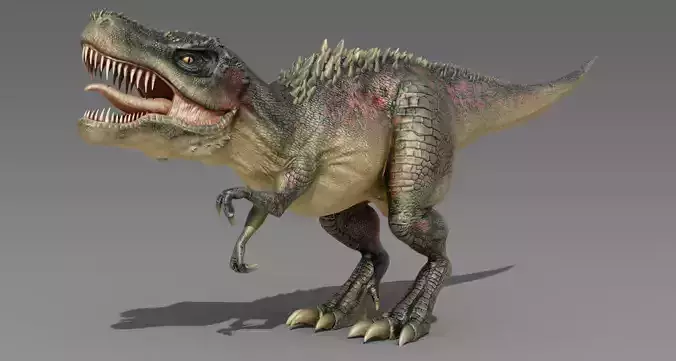 T-REX Dinosaurs Rigged