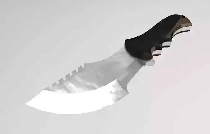 survival knife 3d printing model