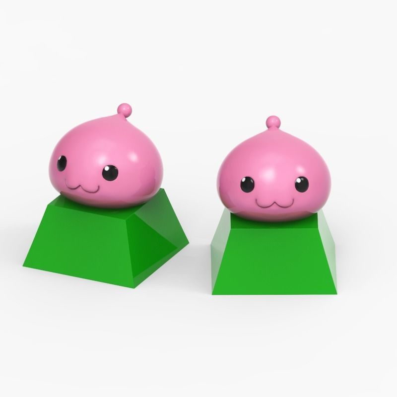 Poring Keycap Fan Art