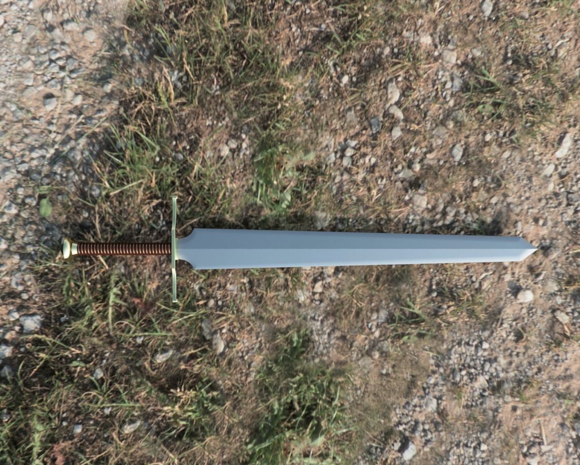 Dragon Ball Z - Z-sword 3D print model_3