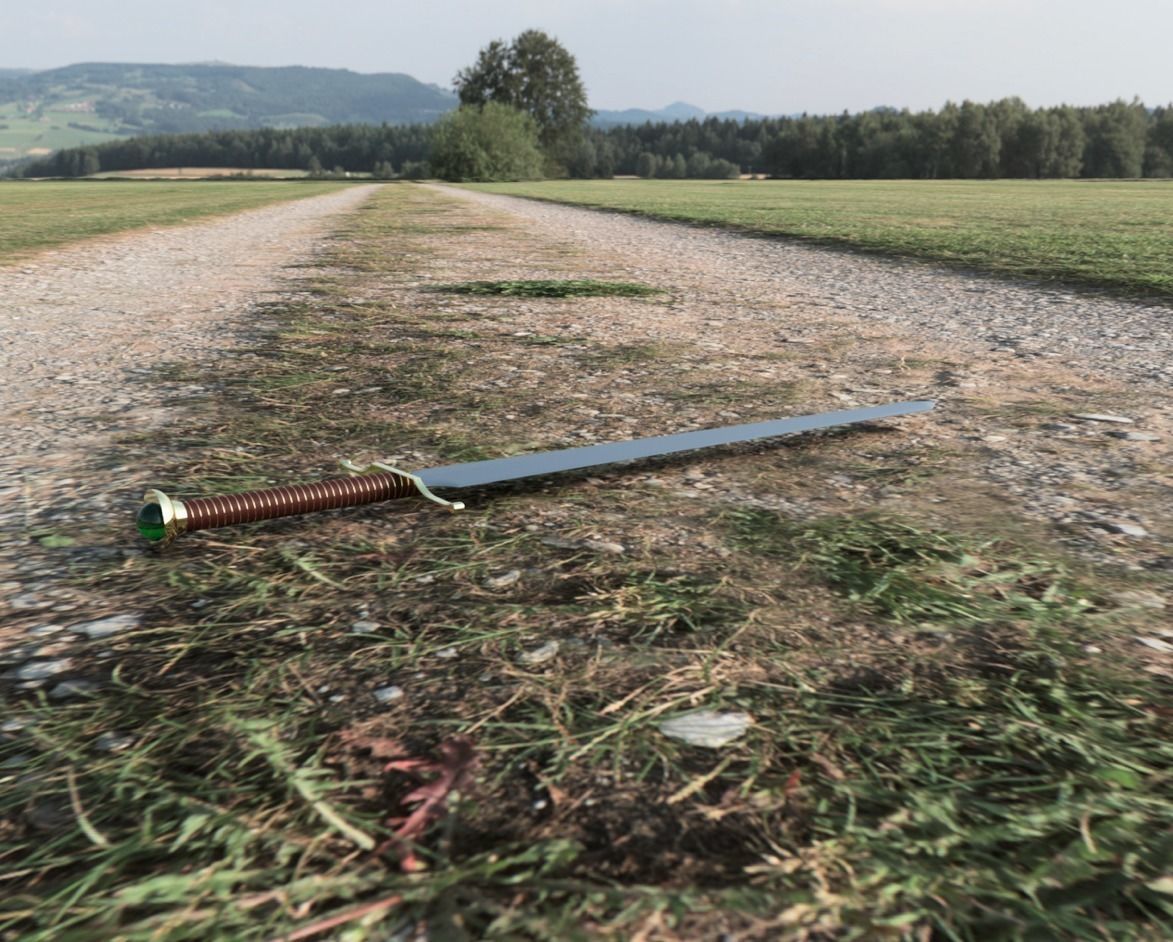 Dragon Ball Z - Z-sword 3D print model_4