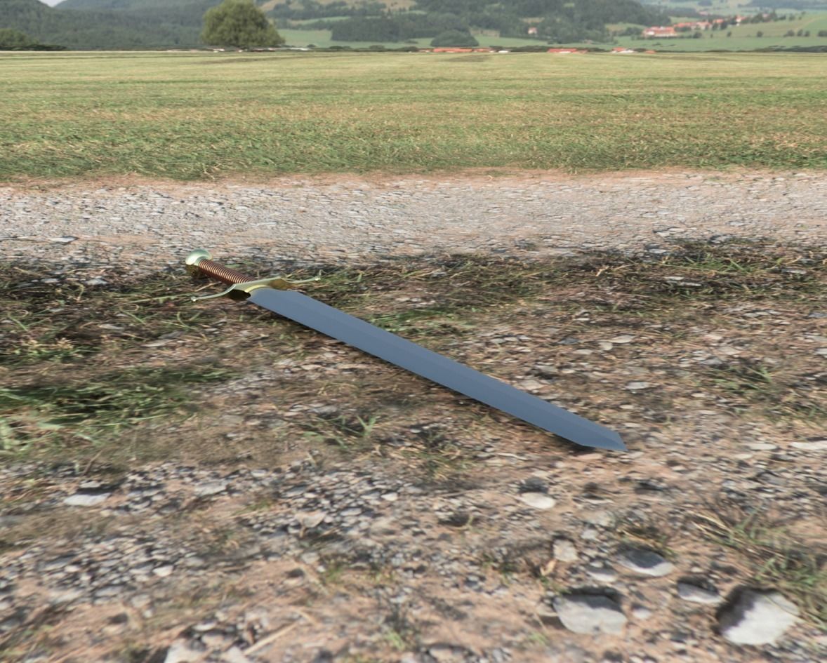 Dragon Ball Z - Z-sword 3D print model_2