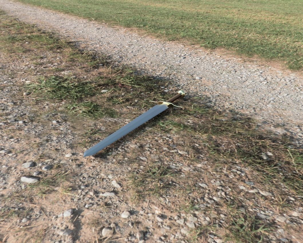 Dragon Ball Z - Z-sword 3D print model_1