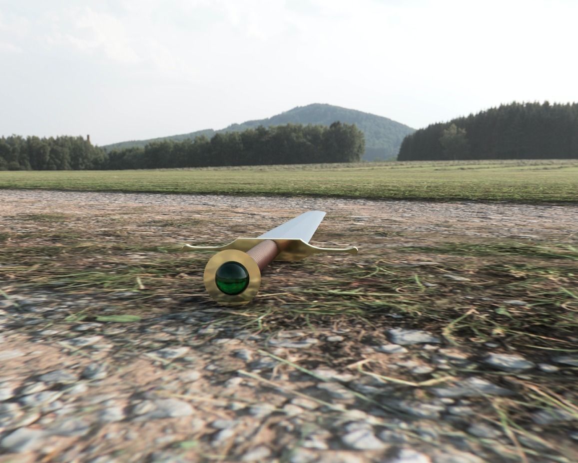 Dragon Ball Z - Z-sword 3D print model_5