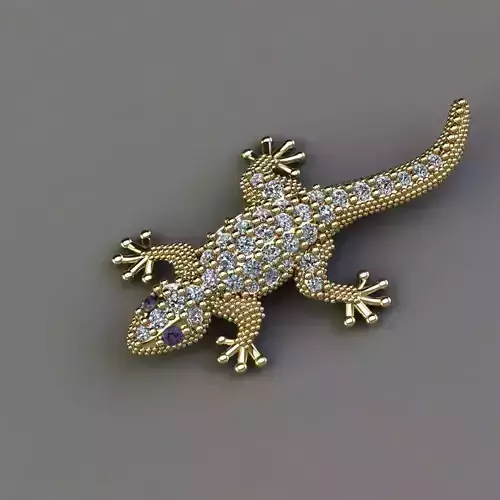 Lizard Jewelry Diamond