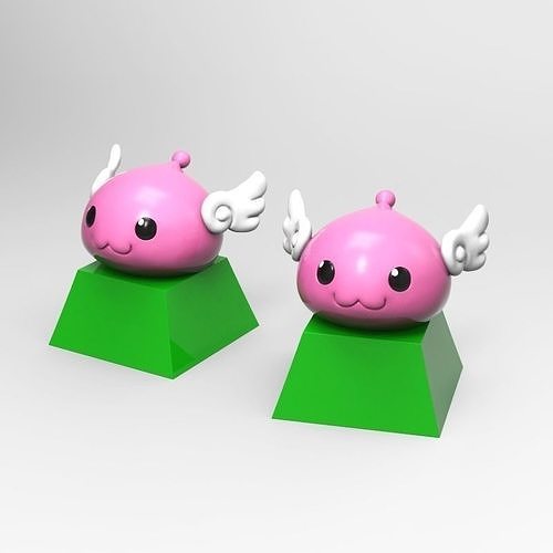 Angel Keycap 3D print model
