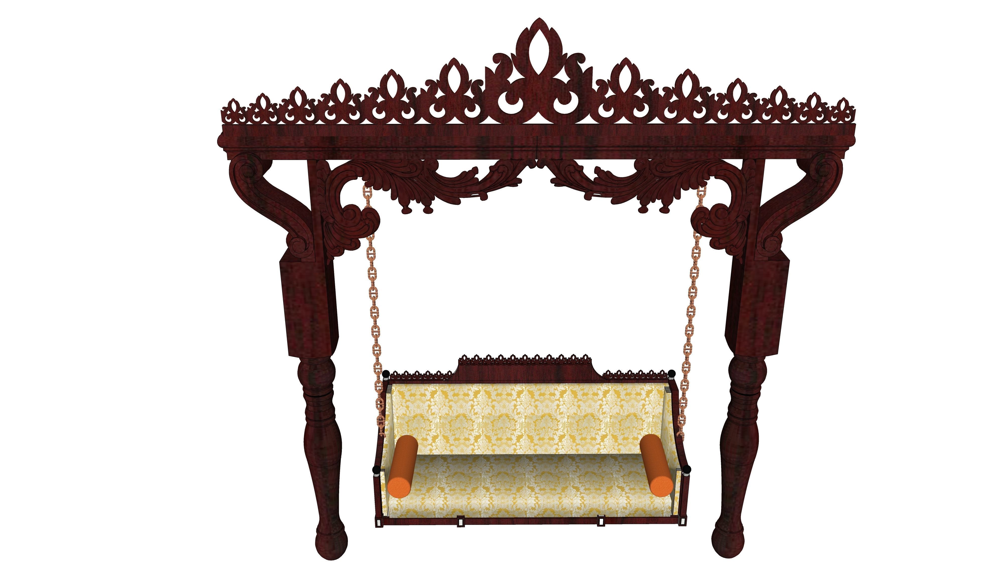 indian swing 3D model_2