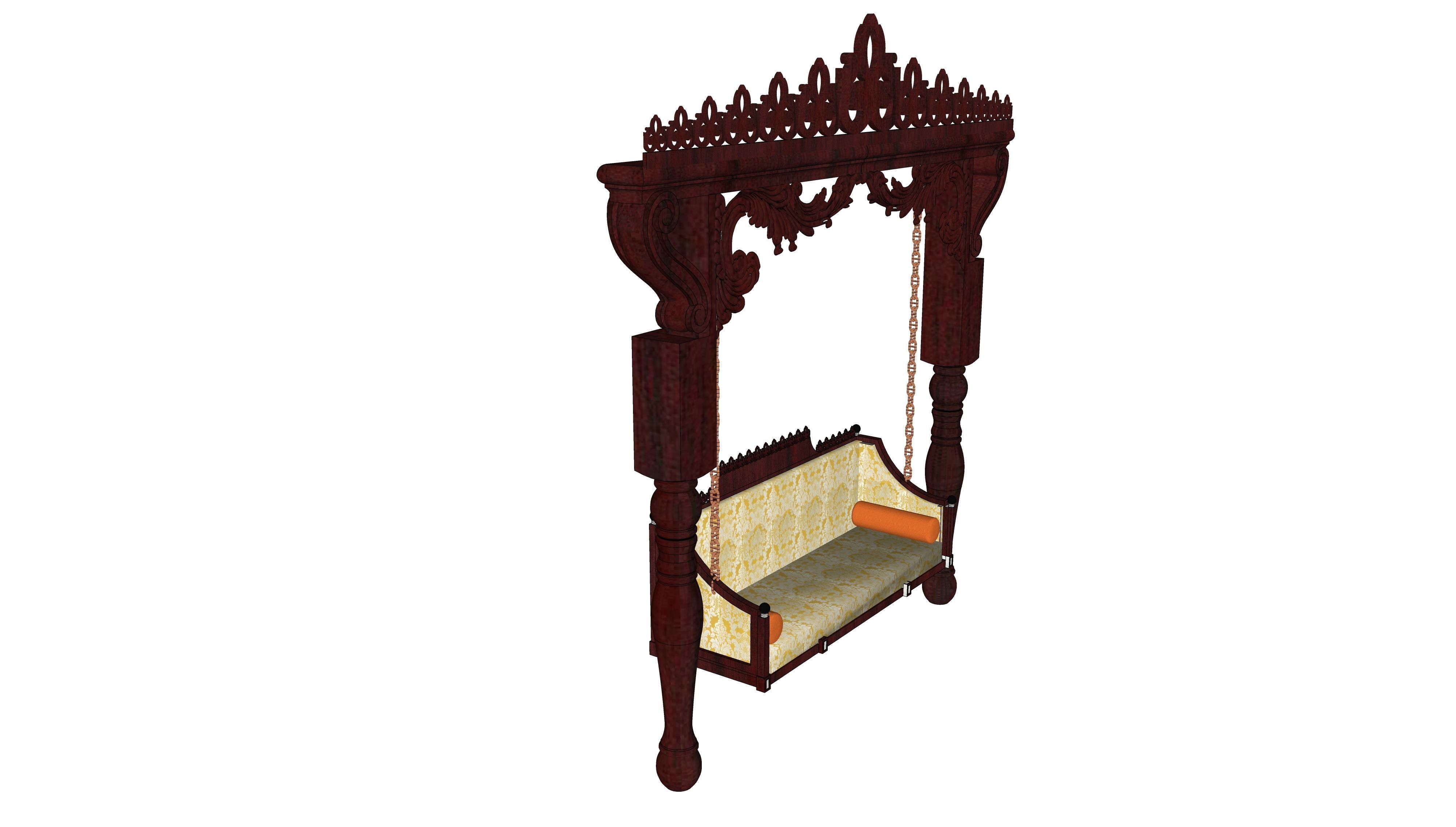 indian swing 3D model_1