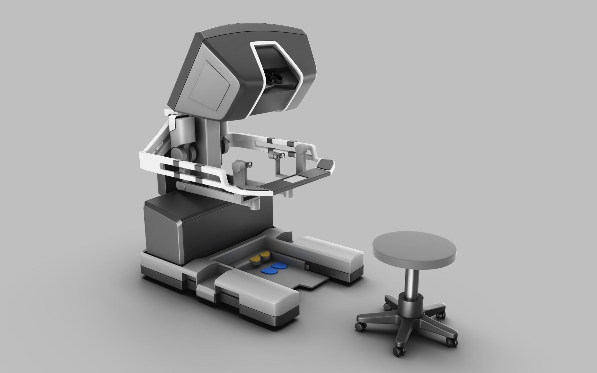Surgical System da Vinci Xi model 3D model_16