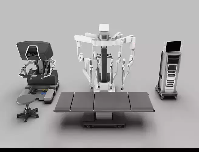 Surgical System da Vinci Xi model 3D model