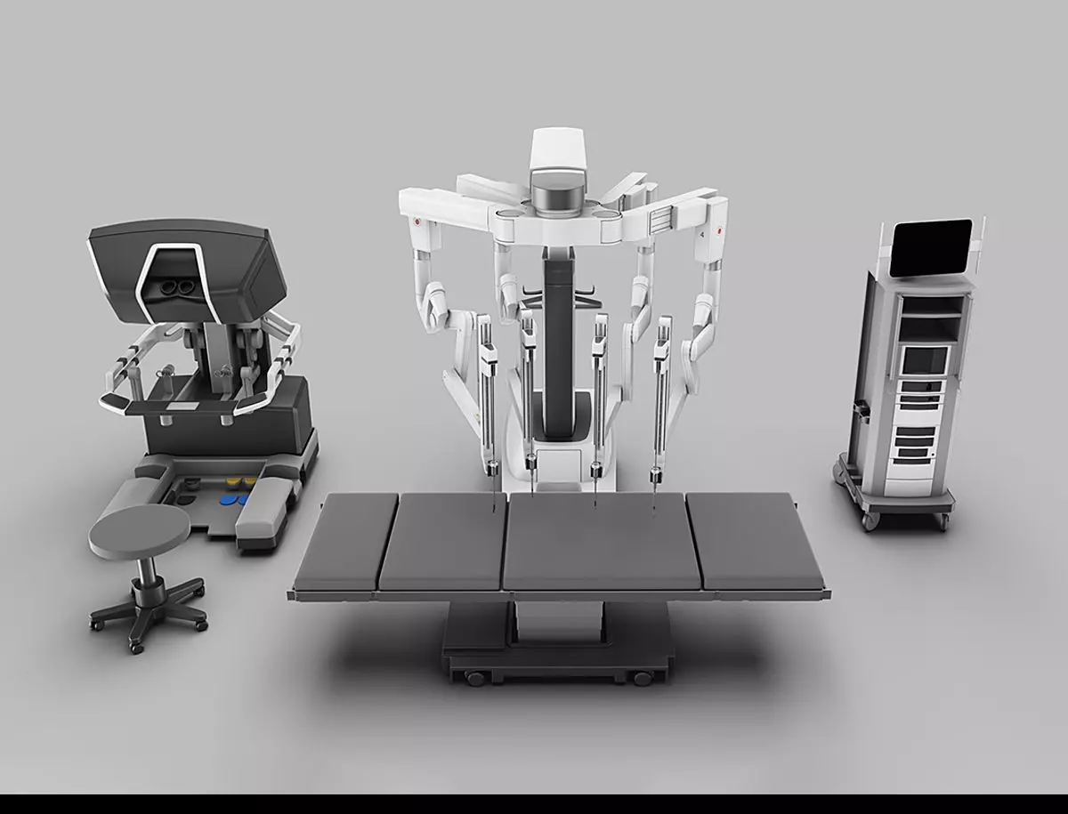 Surgical System da Vinci Xi model 3D model_0