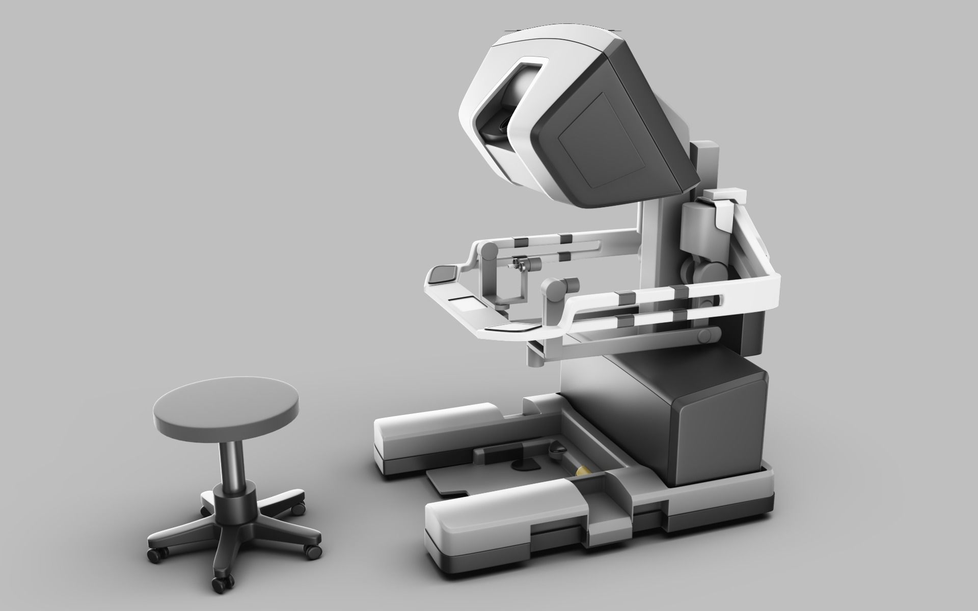 Surgical System da Vinci Xi model 3D model_17