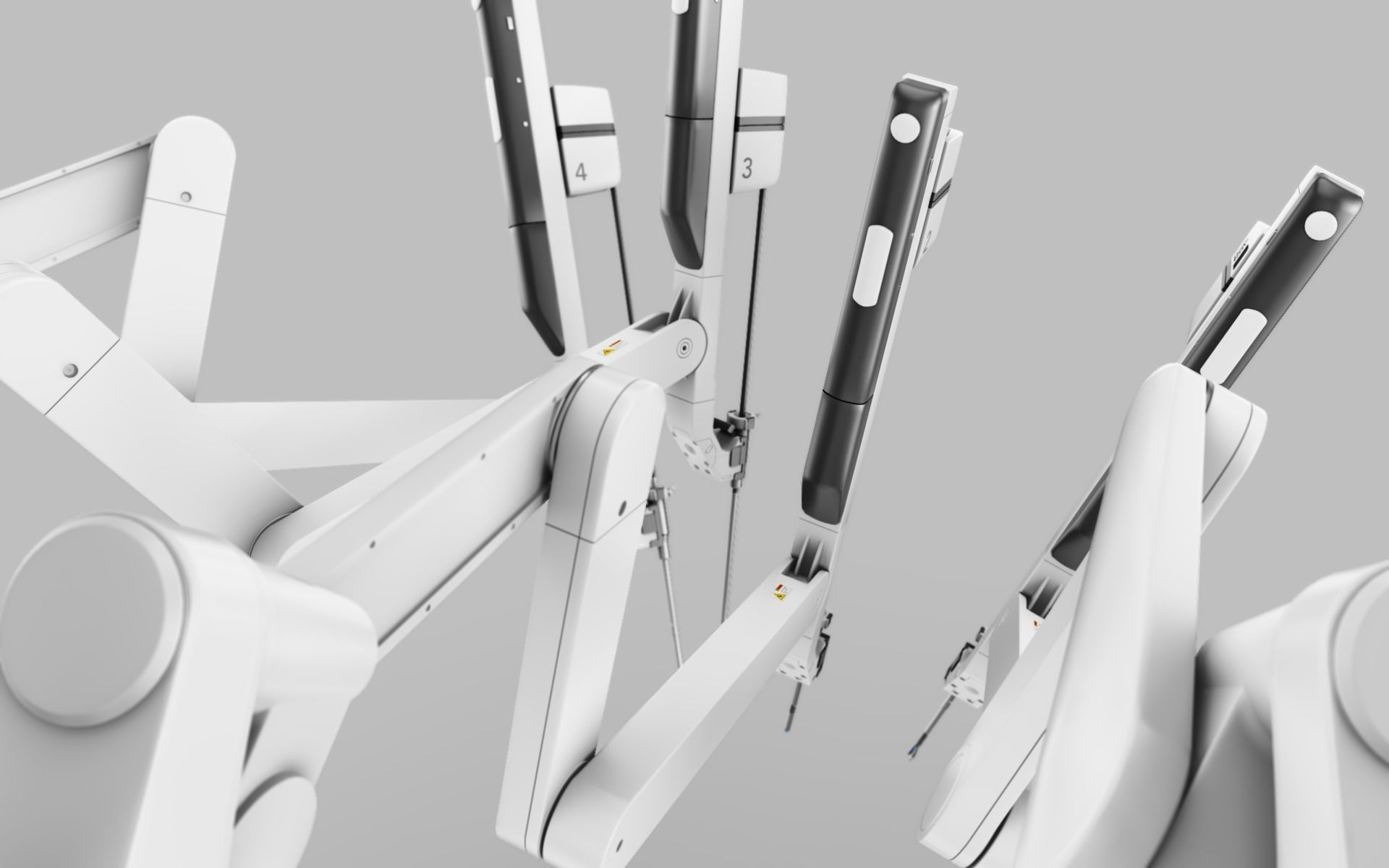 Surgical System da Vinci Xi model 3D model_12