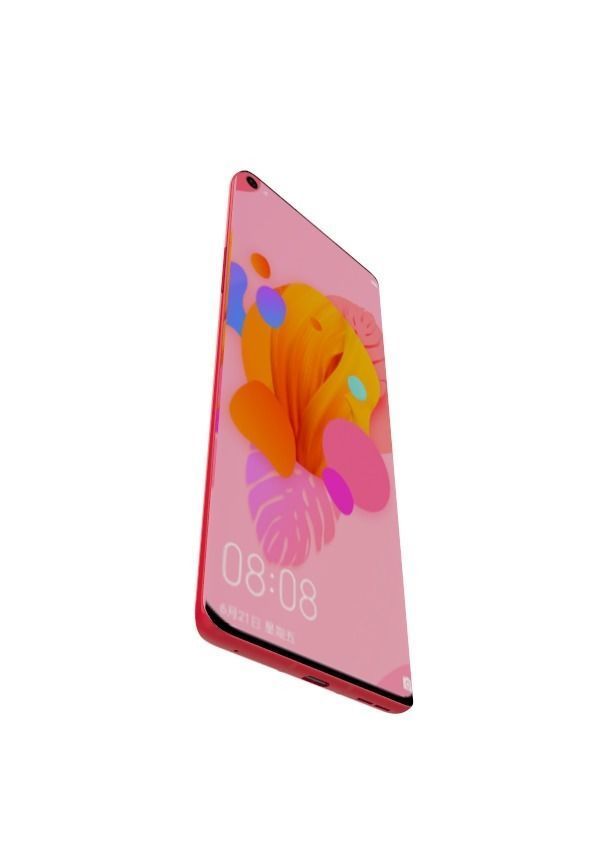 oneplus 8 pro red phone design 3D MODEL