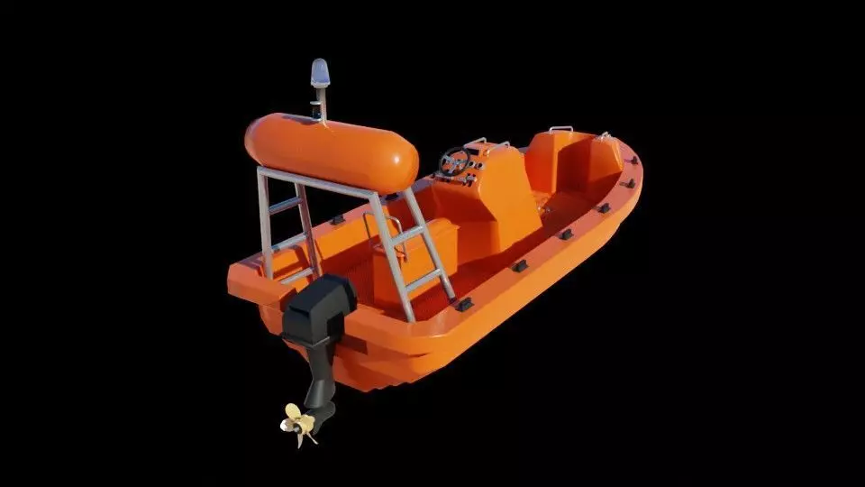 MERLIN 615 MKI Free low-poly 3D model_0