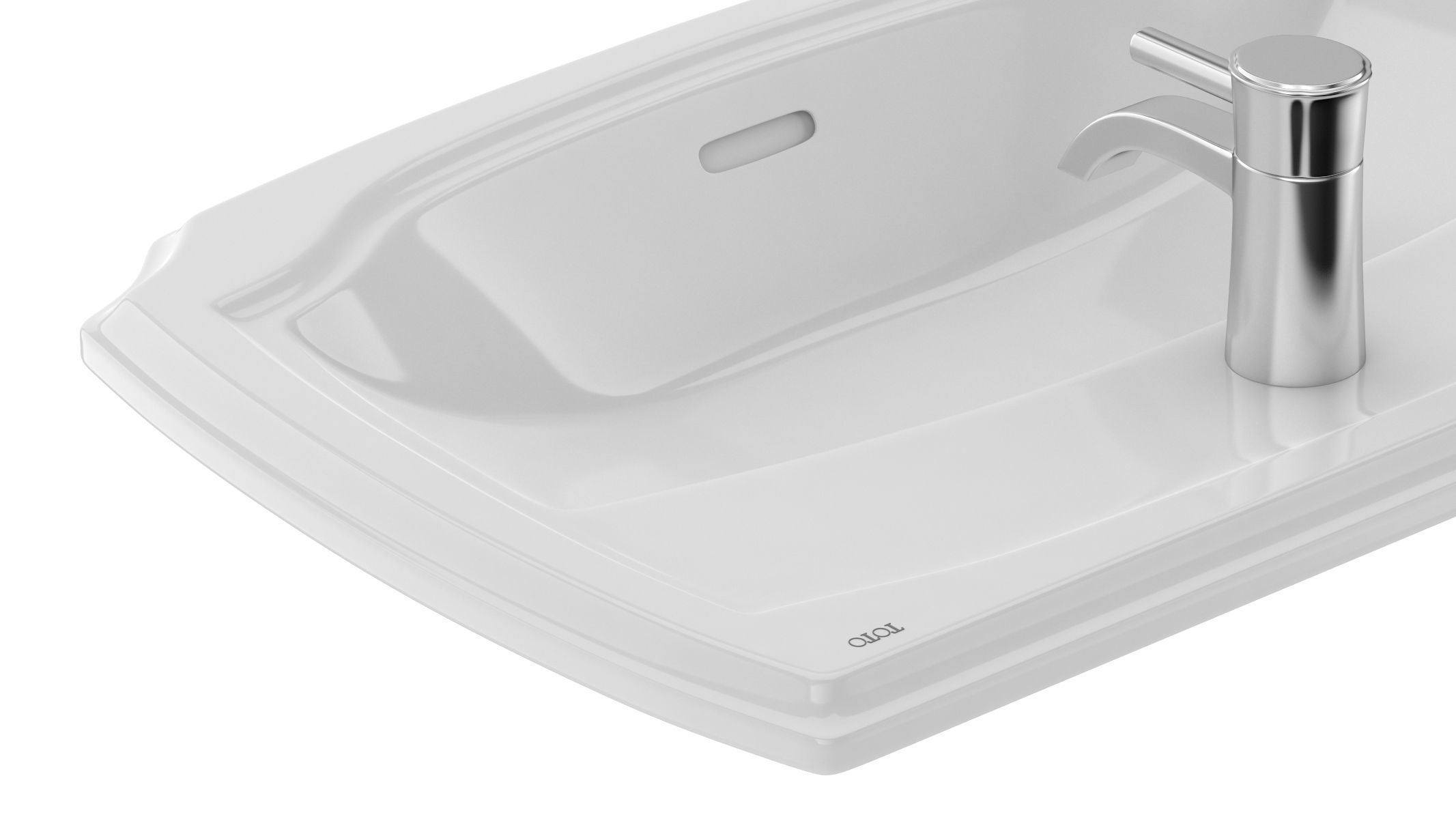 TOTO Guinevere Self-Rimming Lavatory 3D model_8