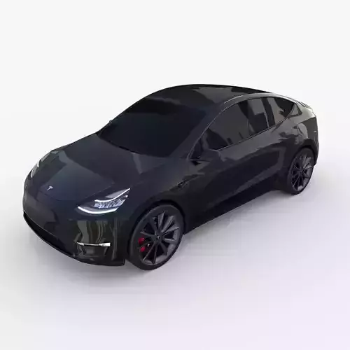 Tesla Model Y Black 3D model