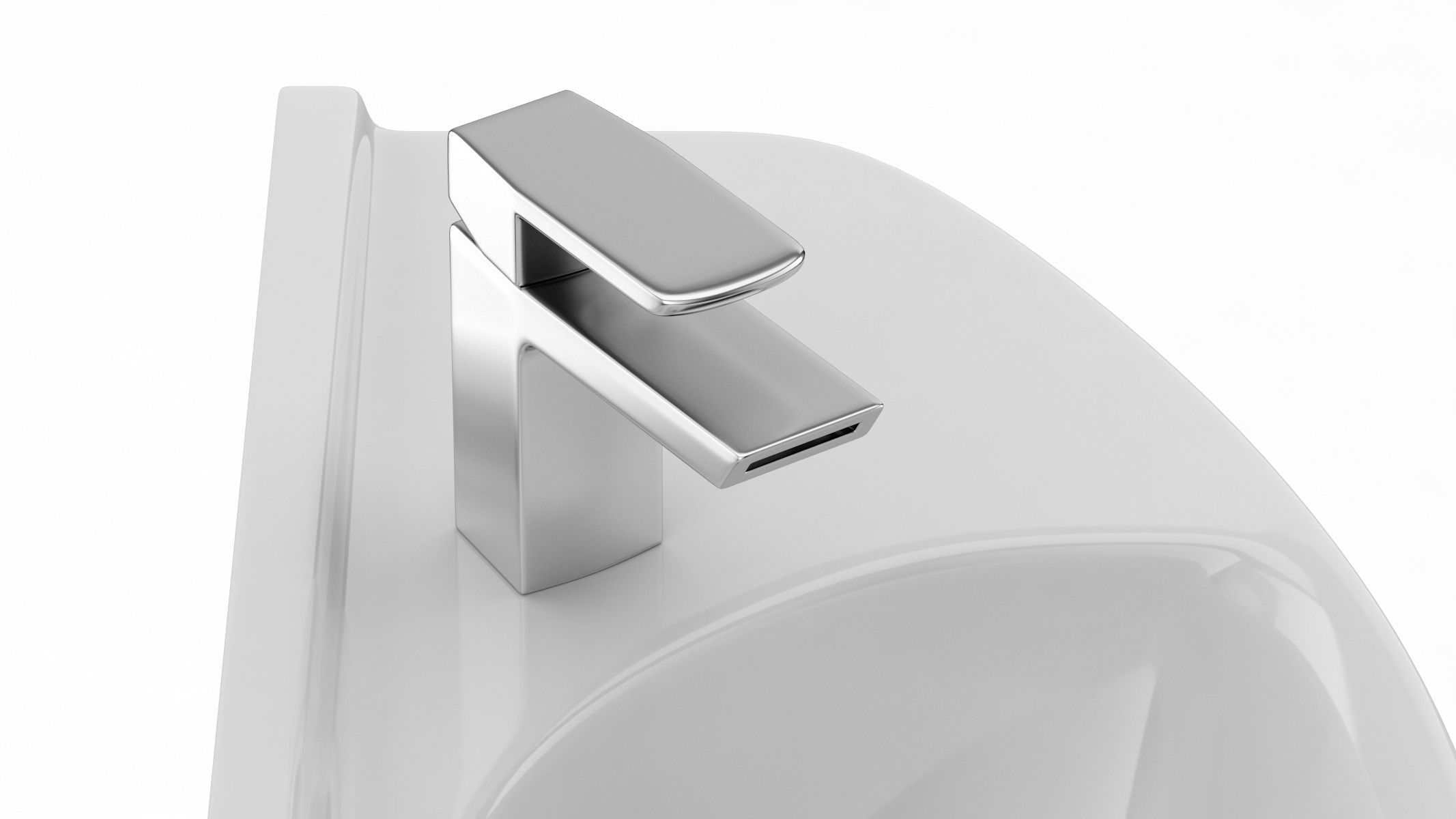 TOTO Wall Mount Lavatory 3D model_10