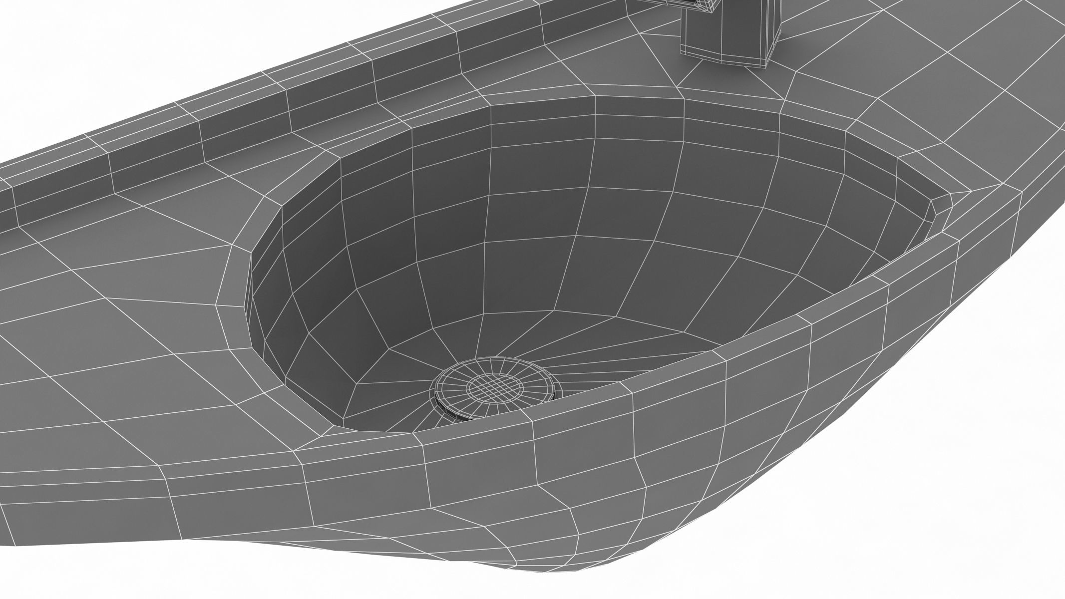 TOTO Wall Mount Lavatory 3D model_19