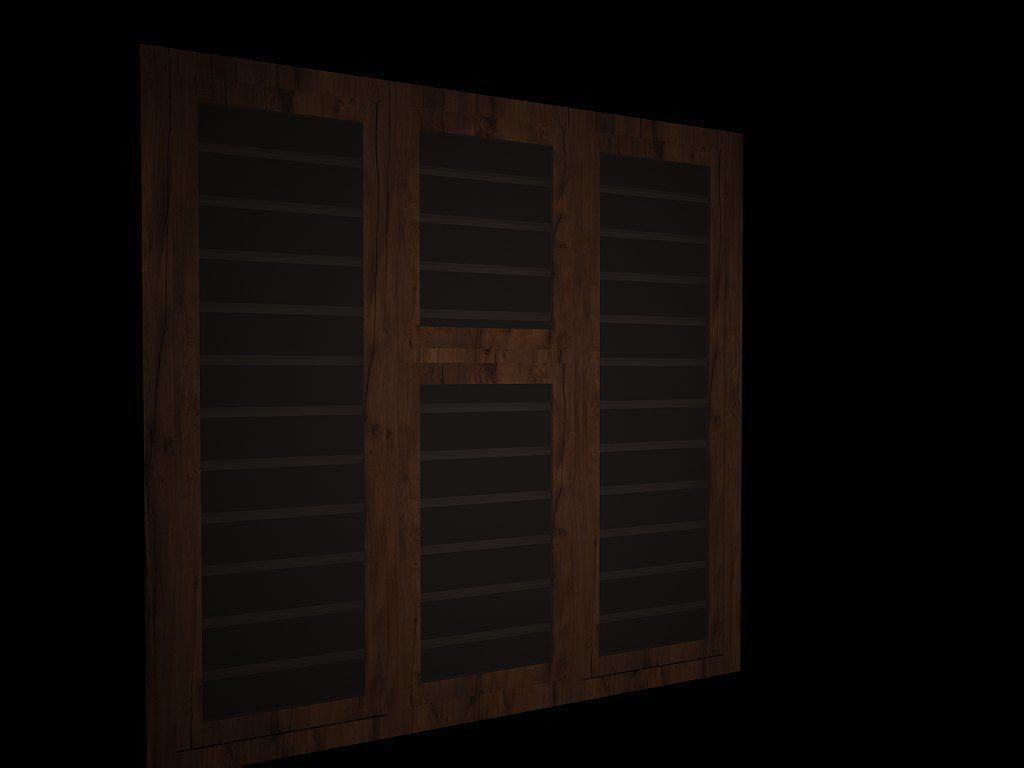 window 150xx150  3D model_2