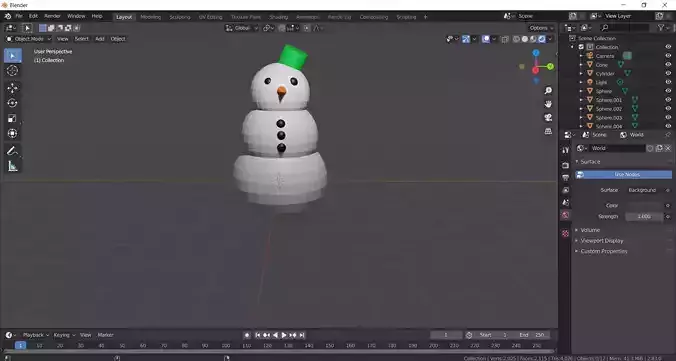 Simple Snowman