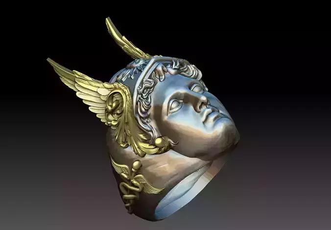 hermes ring 3d model 3D print model