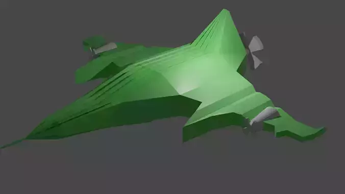 this low poly plan