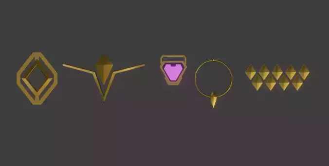 Reyna Accessories for 3D Printing