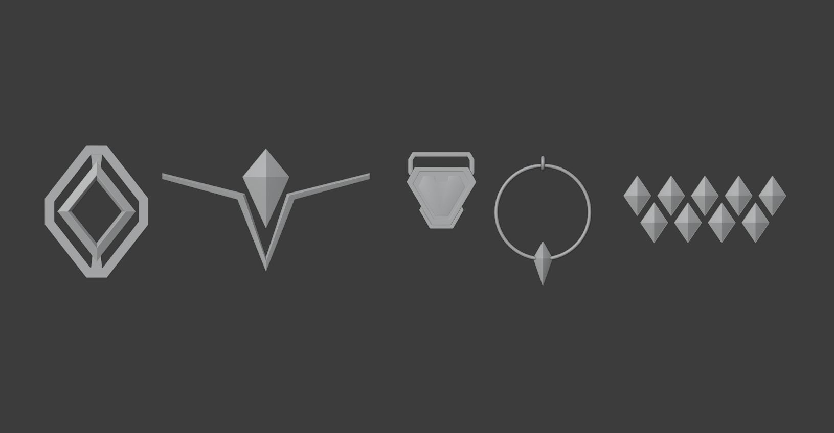 Reyna Accessories for 3D Printing 3D print model_1