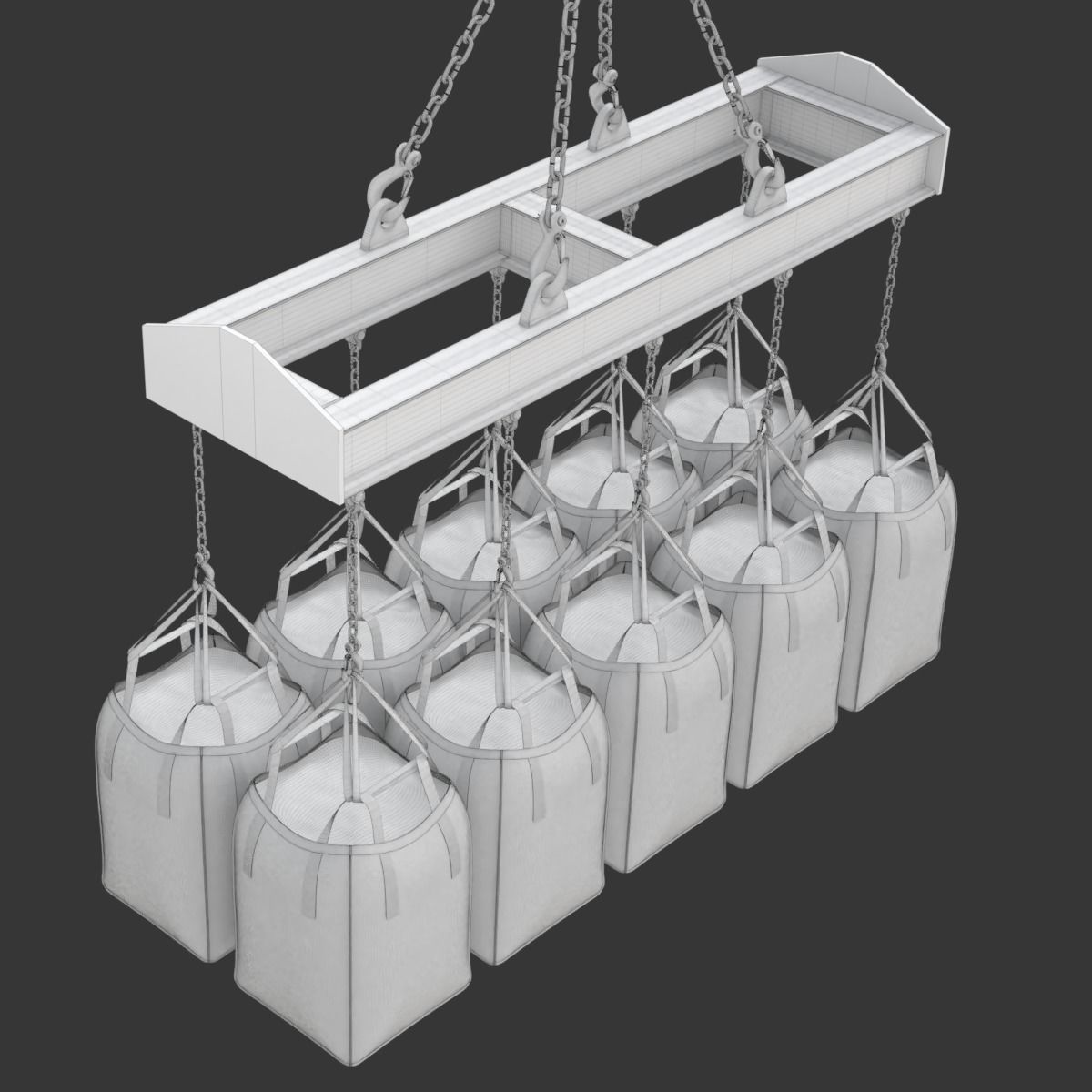 Jumbo Bulk Bags 3D model_27