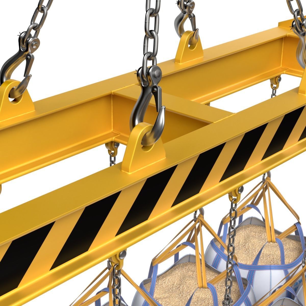 Jumbo Bulk Bags 3D model_5