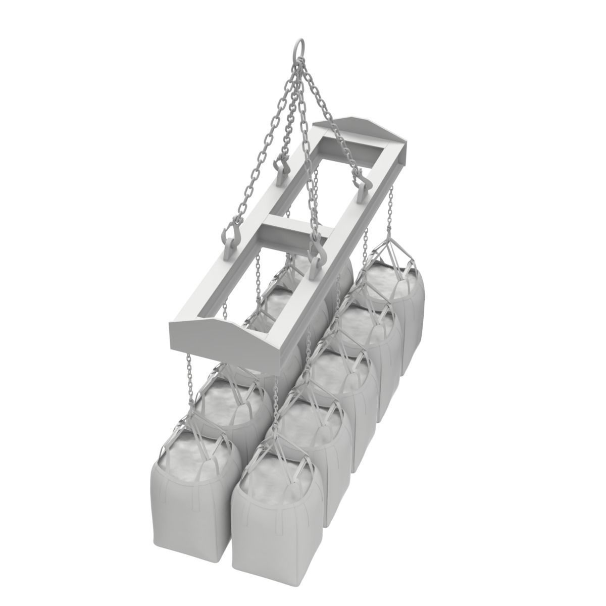 Jumbo Bulk Bags 3D model_16