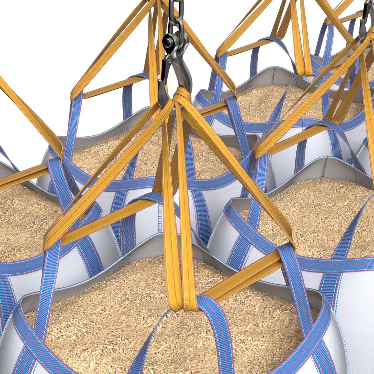 Jumbo Bulk Bags 3D model_3