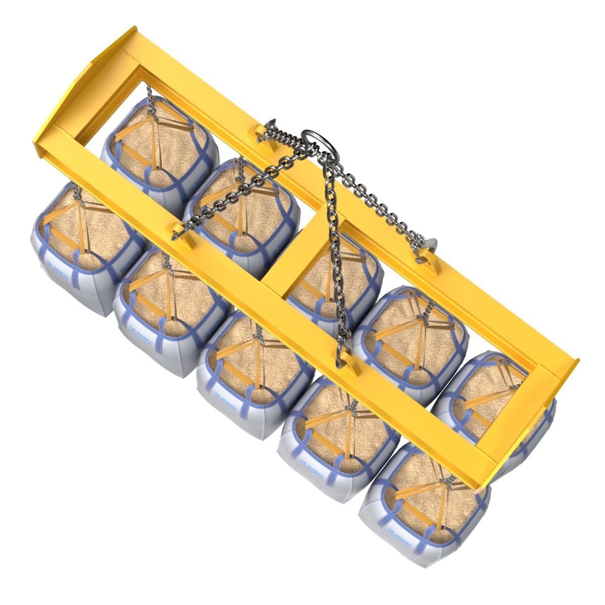 Jumbo Bulk Bags 3D model_6