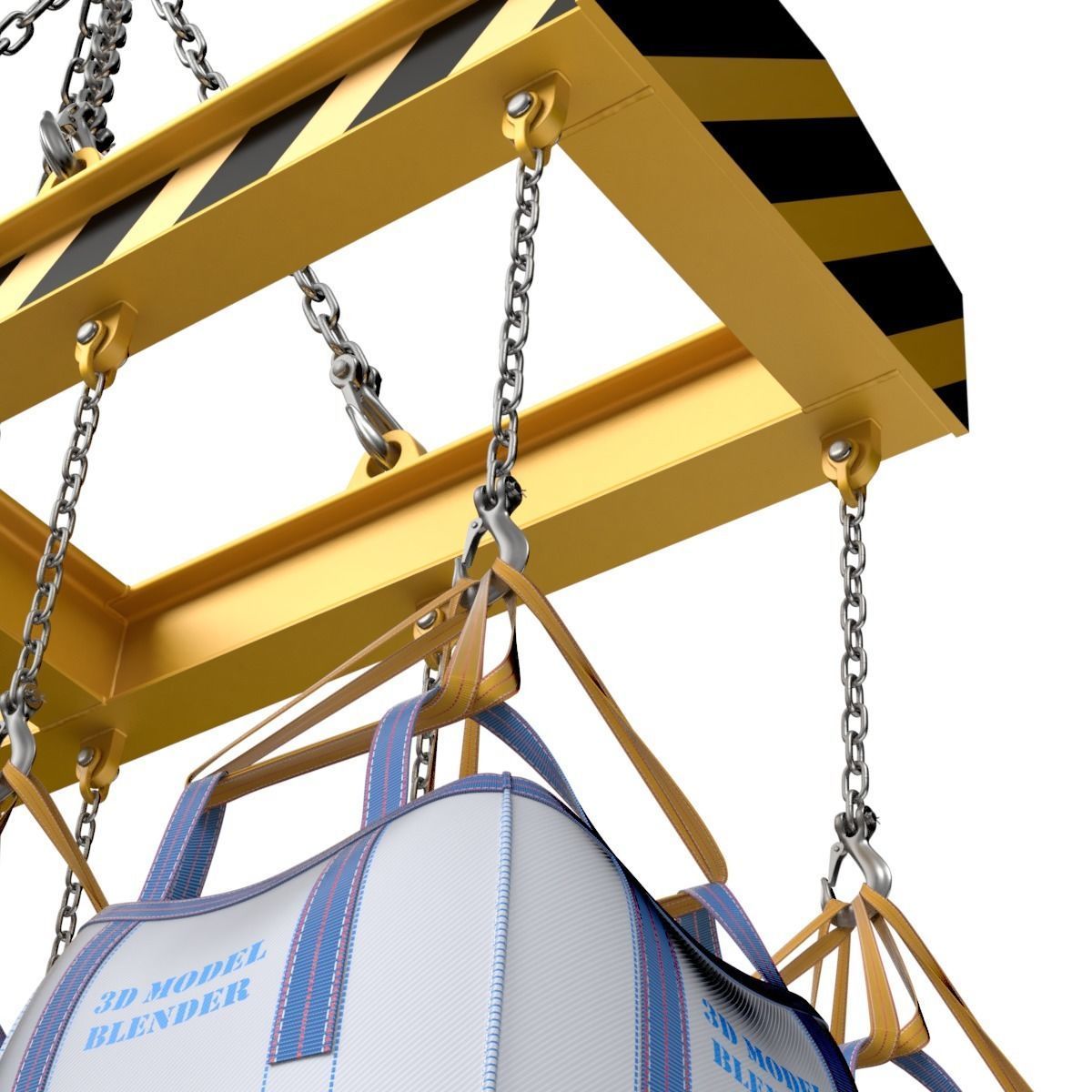 Jumbo Bulk Bags 3D model_4