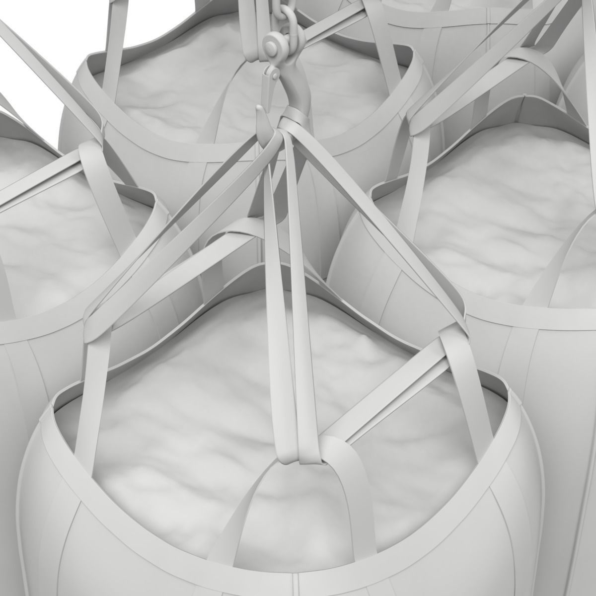 Jumbo Bulk Bags 3D model_14