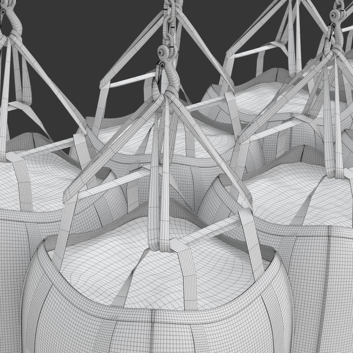Jumbo Bulk Bags 3D model_25