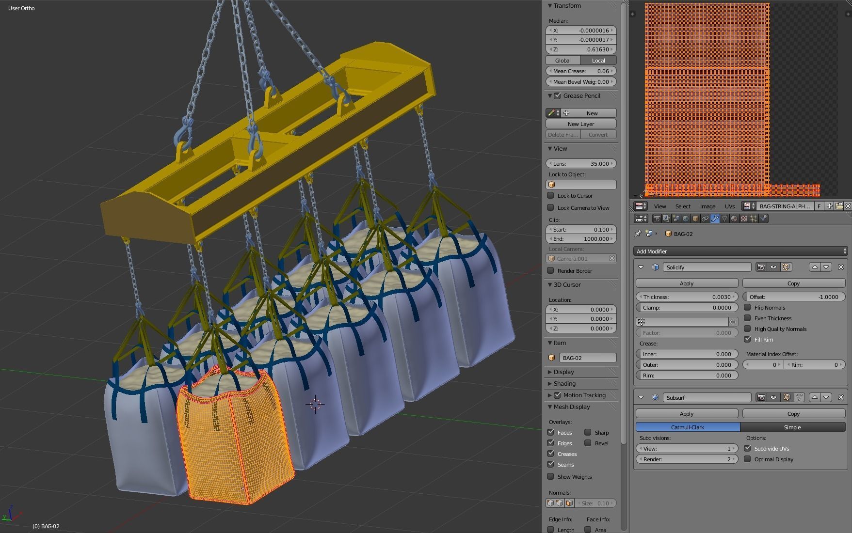 Jumbo Bulk Bags 3D model_19