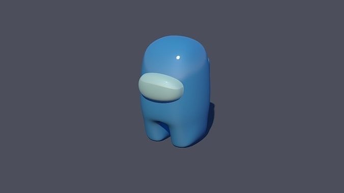 Among Us Crewmate 3D print model
