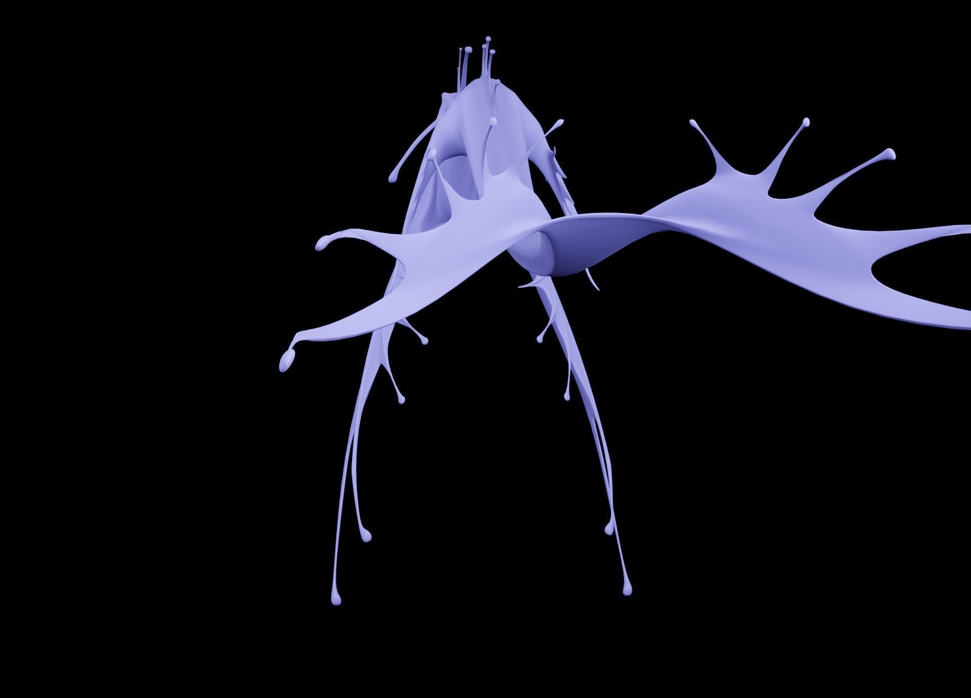 Sea Monster Low-poly 3D model_20