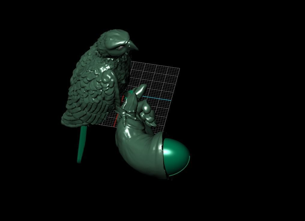 sahin atmaca obje 3D print model_5