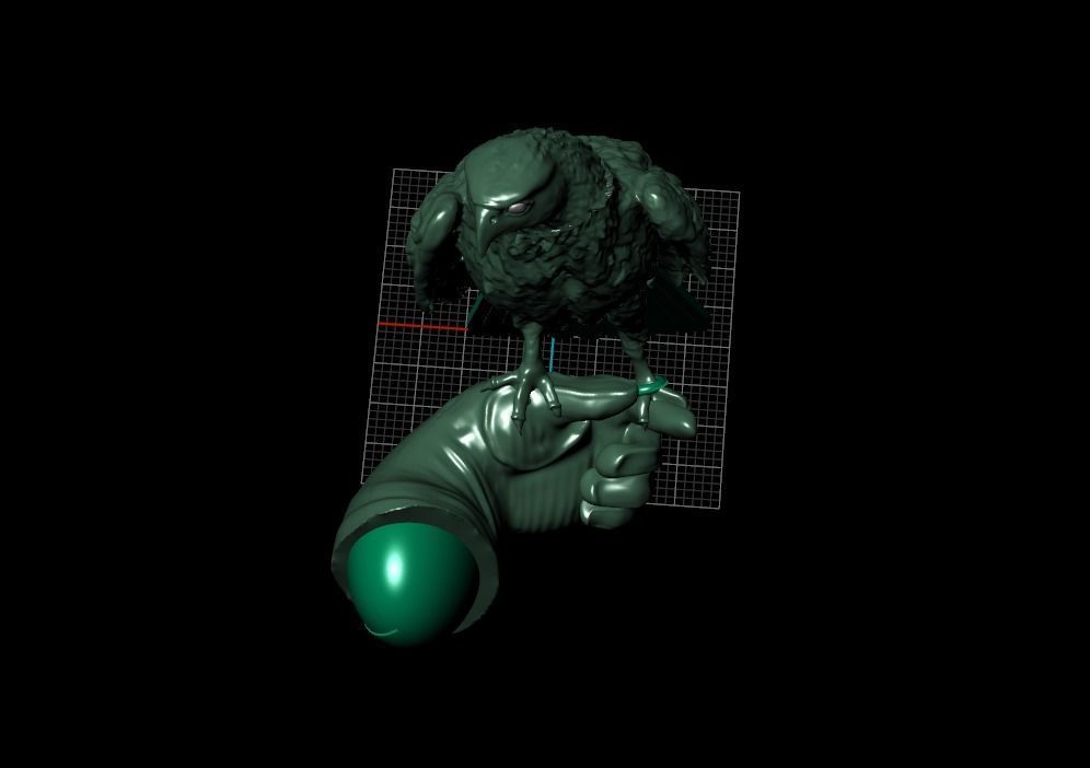 sahin atmaca obje 3D print model_4