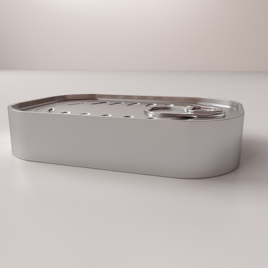 Sardine Can 3D model_1