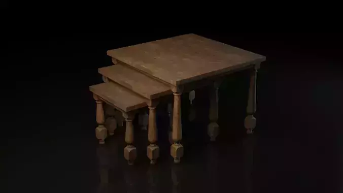 Medieval chair set