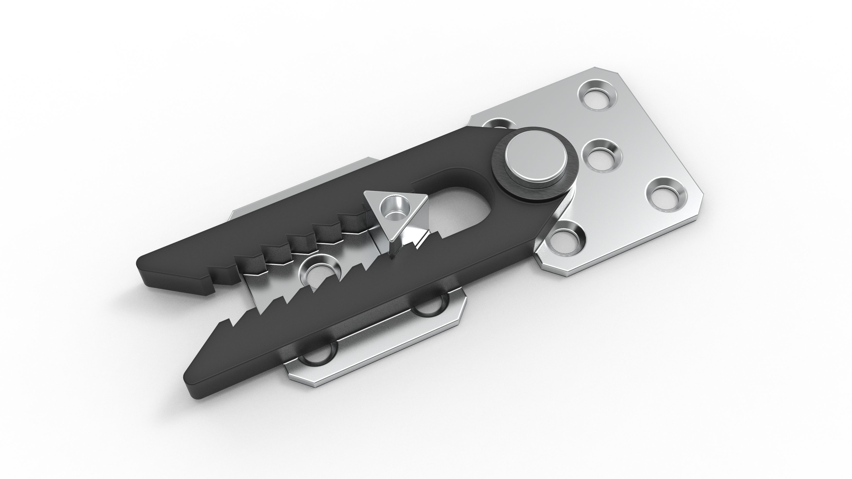 Sofa Sectional Connector Plastic 3D model CGTrader