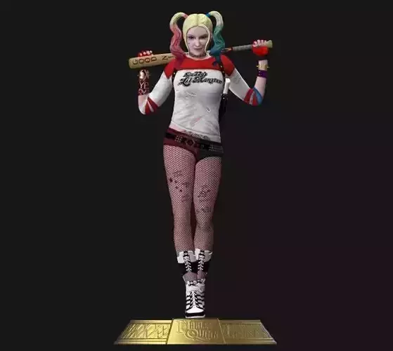 Harley Quinn Suicide Squad File Stl for 3d Printer  3D print model